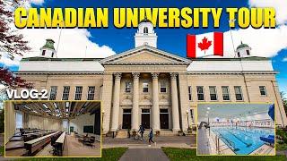 Indian student exploring Canadian university | 2nd Day in  as an international student | Vlog2