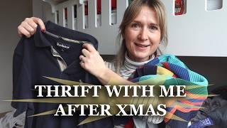 THRIFT WITH ME AFTER CHRISTMAS | UK CHARITY SHOPS HAUL | ALINA GHOST