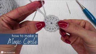 Magic Circle Tutorial for Crochet