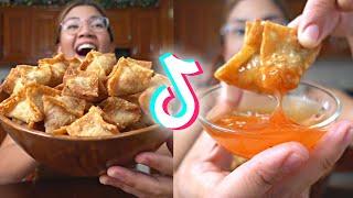 Cheesy Tuna Wonton Crisps - VIRAL TikTok Recipe! 