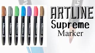 ARTLINE SUPREME METALLIC BRUSH MARKER