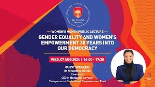 SPU Women's Month Public Lecture