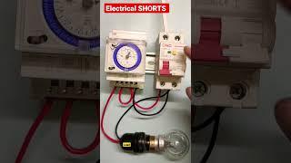 Electric MCB with timer Circuit#diagram#electrician #electric #engineering #power #voltage #mcbox