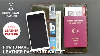 FREE PASSPORT LONG WALLET PATTERN PDF FILE - DOWNLOAD