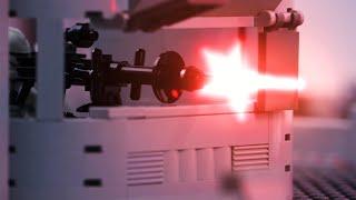 E-WEB Heavy Repeating Blaster | Lego Star Wars Stopmotion