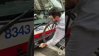 How to load your bike on a CTA bus