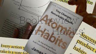 Book review. | Atomic habits. | first video  | #bookreview #review #fyp