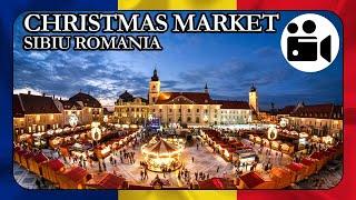 Sibiu Christmas Market | Romania | Transilvania | Sibiu County | Targul de Craciun 4K