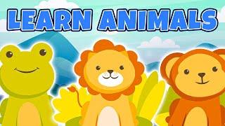 LEARN Types of ANIMALS | Content for YOUNG  KIDS | Kids Education & Entertainment