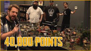 40,000 Point Apocalypse (with five Titans!) - Eldar vs Imperium