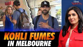 Ind V Aus: Kohli Gets Furious with Aussie Journalist in Melbourne | First Sports With Rupha Ramani