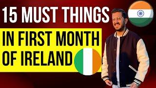 Moving to Ireland? | 15 must to do things in first month after Moving to Ireland  Europe