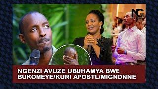 NARI NDAMBIWENDUSHYE CYANE/NGENZI AVUZE UBUHAMYA BWE BUKOMEYE/KURI APOSTLE MIGNONNE/MUBASENGERE/NG