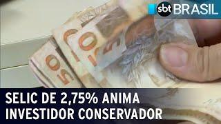 Aumento da taxa Selic anima investidores mais conservadores | SBT Brasil (18/03/21)