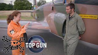 Guy Meets Jet Pilot Tetyana Shevchenko | Guy Martin TOP GUN Exclusive