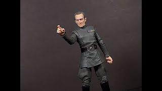 STAR WARS THE BLACK SERIES GRAND MOFF TARKIN ACTION FIGURE SHOWCASE REVIEW