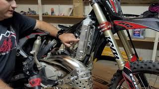 Rieju MR Pro/Racing P-Tech Radiator Guard Install