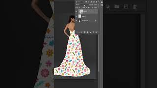 Easily Add Design to Dress in Photoshop