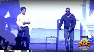 SJ Suryah And Raghava Dance For Roop Tera Masthana Song @ Jigarthanda DoubleX Pre Release Event