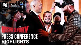 RIYADH SEASON: OLEKSANDR USYK VS. TYSON FURY 2: REIGNITED | LAUNCH PRESS CONFERENCE HIGHLIGHTS