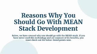 Count on the MEAN Stack for A Winning Digital Experience