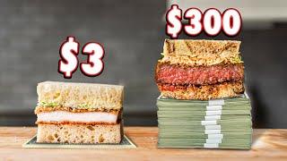 $3 Vs $300 Katsu Sando