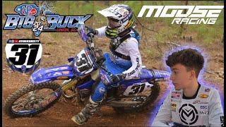 Big Buck GNCC My 1st 3 hour Main Event! 2024 Yamaha YZ125 Ryder Sigety I passed over 50 people!