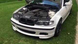 BMW E46 Cooling system full DIY with belt and spark plugs