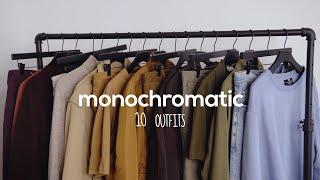 Styling 10 Monochromatic Outfits for Men | Fashion Inspiration