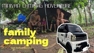 MINIVAN CAMPING ADVENTURE | SAN PABLO LAGUNA