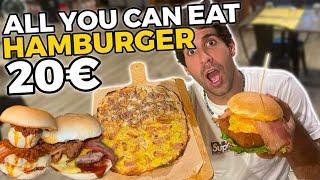 HAMBURGER ALL YOU CAN EAT 20 EURO A ROMA *IMPOSSIBILE*