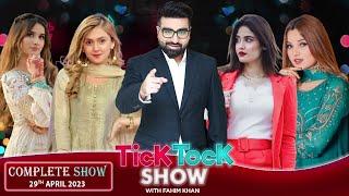 Tick Tock Show With Fahim Khan | Complete Show | Romaisa Khan | Alishba Anjum