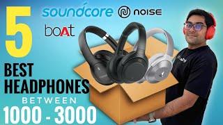 5 Best Wireless Headphones Between 1000 - 3000  Top 5 Headphones Under 3000 