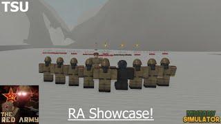 Red Army Showcase (Roblox Military Simulator) | Vikinglaw's TSU