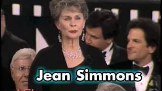 Jean Simmons Toasts "The One And Only Spartacus"