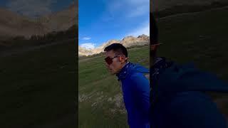 Running in the wilderness #trailrunning #running #nature #lehladakh  #ladakhmarathon #runshorts