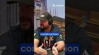 The evolution of construction tech with Andres Construction | Built Different Podcast #shorts