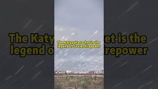 The Katyusha rocket is the legend of Soviet firepower #shorts #youtubeshorts #military #rocket
