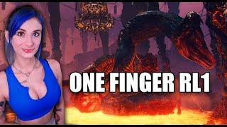 Let's Play ELDEN RING | RL1 ONE FINGER Challenge | Part 1