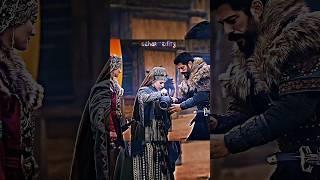 HALIME'S FIRST MEETING WITH OSMAN ️‍ || OSMAN BALA AND HALIME CUTE SCENE ️ #keşfet #kurulasosman