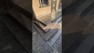 Крыльцо из гранита T a n B r o w n.  Каменный Берег. Kamenbereg.