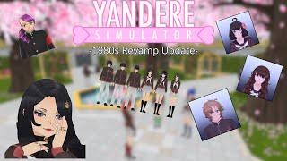 1980s Revamp Update | Yandere Simulator Update 21/10/2024