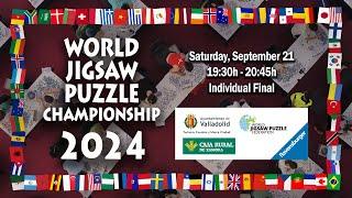 10 WORLD JIGSAW PUZZLE CHAMPIONSHIP 2024 - Individual Final