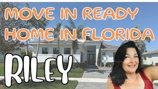 Tour Move In Ready Homes in Florida 2024 - Price Reduction! Riley Model in PGA Verano