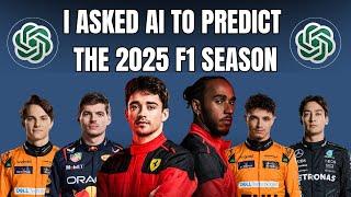 F1 2025 Season Predictions: The AI Takeover