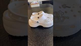 Crocs Classic Platform Clog #crocs #unboxing #shorts