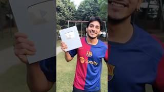 Purav jha Silver Play Button  Mujhe Fark Nahi Padta @Puravjha_ #puravjha #funny #comedy #shorts