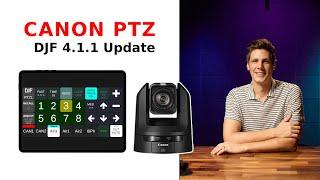 E87 Live Event Demo of Canon PTZ cameras + Tally Update DJF4.1.1