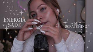 ASMR SUOMI  Bare mic energiasade & mic scratching vähin kuiskauksin