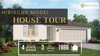 Hibiscus Model Tour - Salt Meadows by Meritage Homes in Parrish, FL